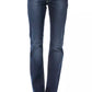 Blue Cotton Women Jeans - SEHABRANDS