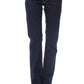 Blue Cotton Women Jeans - SEHABRANDS