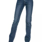 Blue Cotton Women Jeans - SEHABRANDS