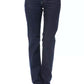 Blue Cotton Women Jeans - SEHABRANDS