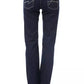 Blue Cotton Women Jeans - SEHABRANDS