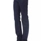 Blue Cotton Women Jeans - SEHABRANDS