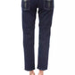 Blue Cotton Women Capri Jeans - SEHABRANDS