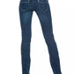 Blue Cotton Women Jeans - SEHABRANDS