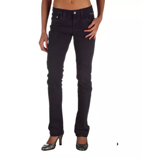 Blue Cotton Women Jeans - SEHABRANDS