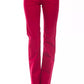 Red Cotton Women Pants - SEHABRANDS