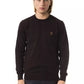 Brown Merino Wool Men Sweater - SEHABRANDS