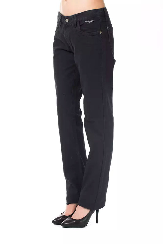 Blue Cotton Women Jeans - SEHABRANDS