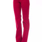 Red Cotton Women Pants - SEHABRANDS