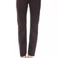 Brown Cotton Women Pants - SEHABRANDS