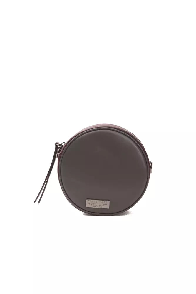 Burgundy Leather Women Crossbody - SEHABRANDS