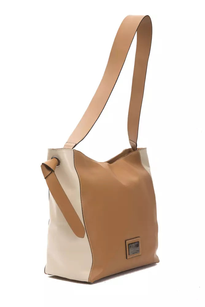 Brown Leather Women Shoulder Bag - SEHABRANDS