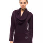 Purple Wool Women Sweater - SEHABRANDS