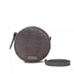 Gray Leather Women Crossbody Bag - SEHABRANDS