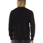 Black Merino Wool Men Sweater - SEHABRANDS