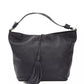 Gray Leather Women Shoulder Bag - SEHABRANDS