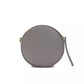 Gray Leather Women Crossbody Bag - SEHABRANDS