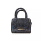 Blue Leather Women Handbag - SEHABRANDS