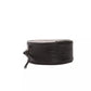 Black Leather Women Crossbody Bag - SEHABRANDS