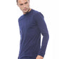 Blue Cotton Men Sweater - SEHABRANDS