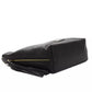 Black Leather Women Shoulder Bag - SEHABRANDS