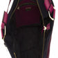 Burgundy Leather Women Shoulder Bag - SEHABRANDS