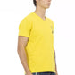 Yellow Cotton Men T-Shirt - SEHABRANDS