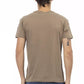 Brown Cotton Men T-Shirt - SEHABRANDS