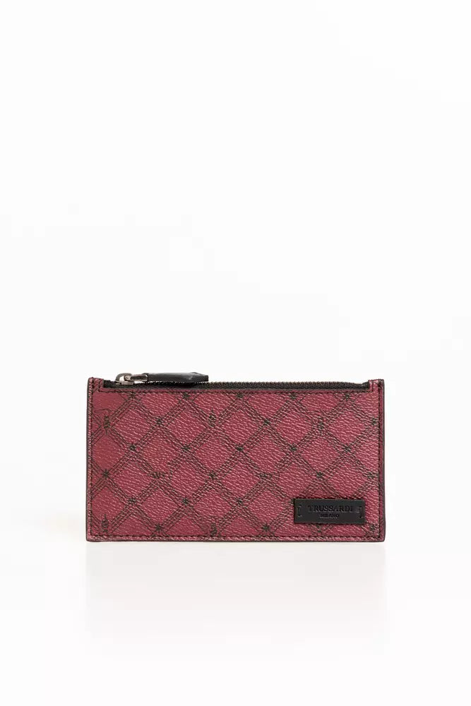 Red Crespo Leather Men Wallet - SEHABRANDS