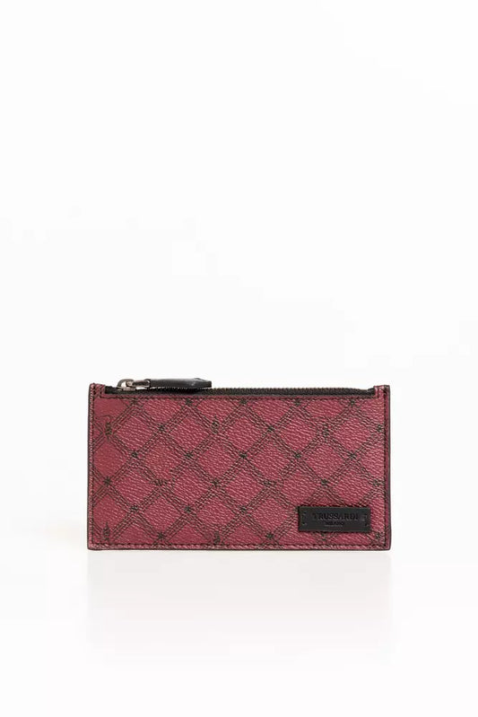 Red Crespo Leather Men Wallet - SEHABRANDS