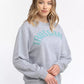 Gray Cotton Women Sweater - SEHABRANDS