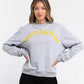 Gray Cotton Women Sweater - SEHABRANDS