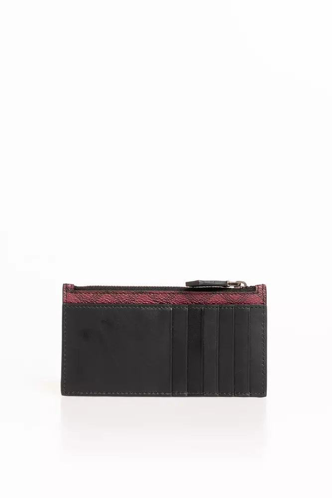 Red Crespo Leather Men Wallet - SEHABRANDS