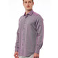 Burgundy Cotton Men Shirt - SEHABRANDS