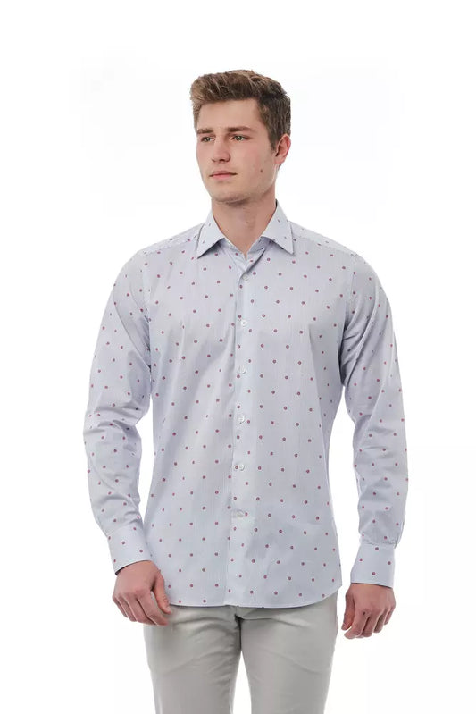 Multicolor Cotton Men Shirt - SEHABRANDS