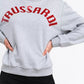 Gray Cotton Women Sweater - SEHABRANDS