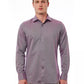 Burgundy Cotton Men Shirt - SEHABRANDS