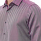 Burgundy Cotton Men Shirt - SEHABRANDS