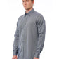 Blue Cotton Men Shirt - SEHABRANDS