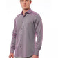 Burgundy Cotton Men Shirt - SEHABRANDS