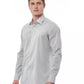 Gray Cotton Men Shirt - SEHABRANDS