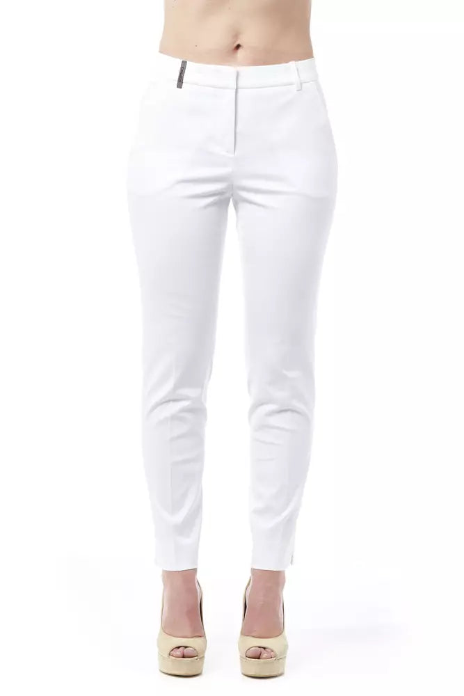 Chic High Waist Cigarette Leg Trousers - SEHABRANDS