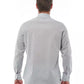 Gray Cotton Men Shirt - SEHABRANDS