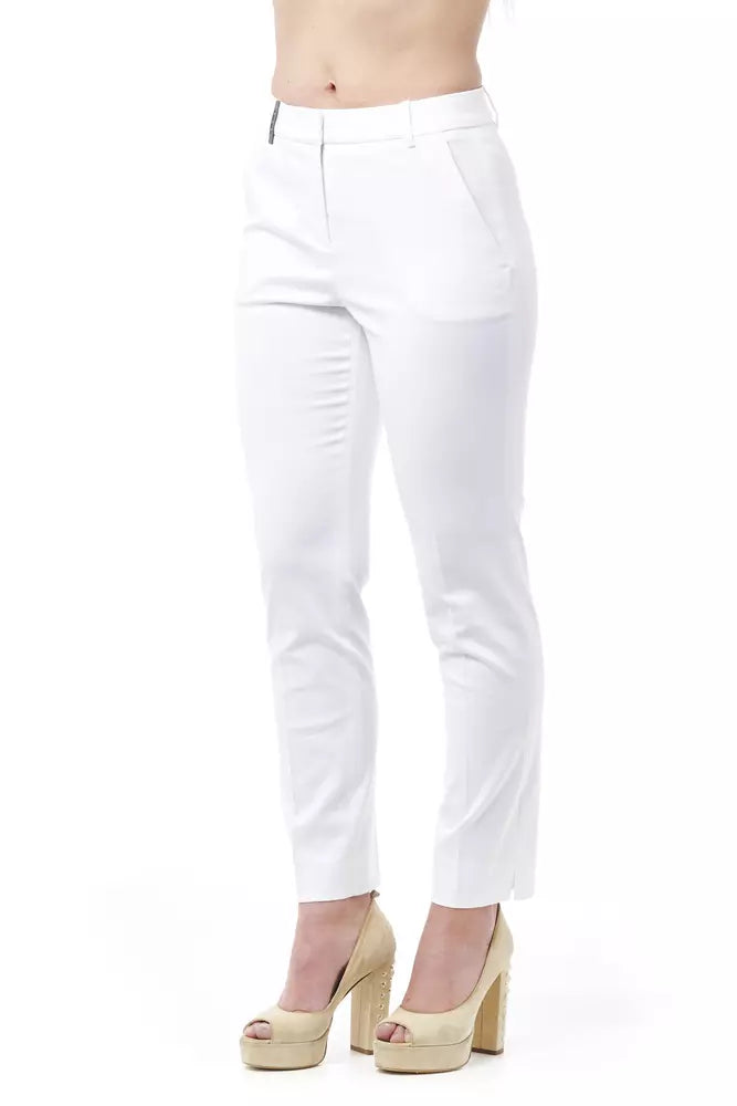 Chic High Waist Cigarette Leg Trousers - SEHABRANDS