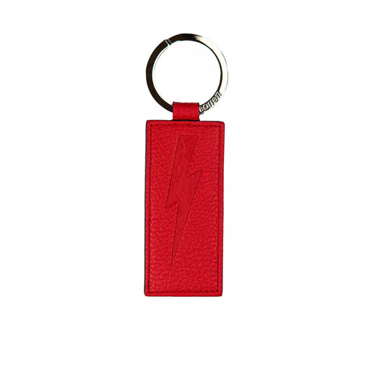 Red Leather Men Keychain - SEHABRANDS