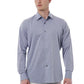 Gray Cotton Men Shirt - SEHABRANDS