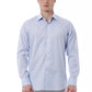 Light Blue Cotton Men Shirt - SEHABRANDS