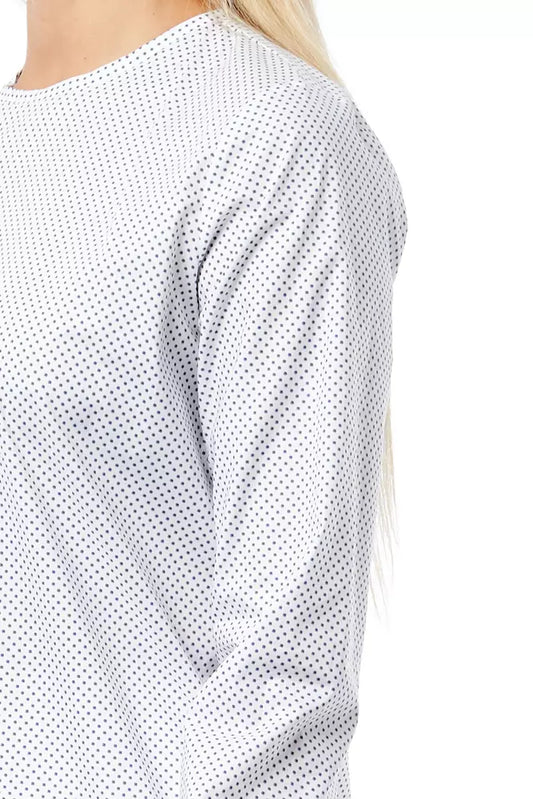 White Cotton Women Shirt - SEHABRANDS