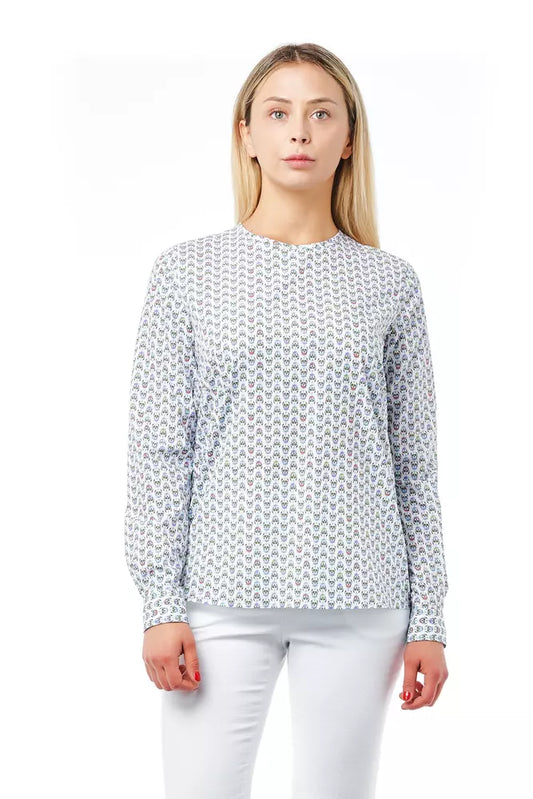 White Cotton Women Shirt - SEHABRANDS