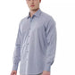 Gray Cotton Men Shirt - SEHABRANDS